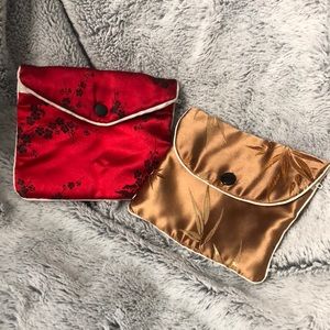Two Jewelry Pouches